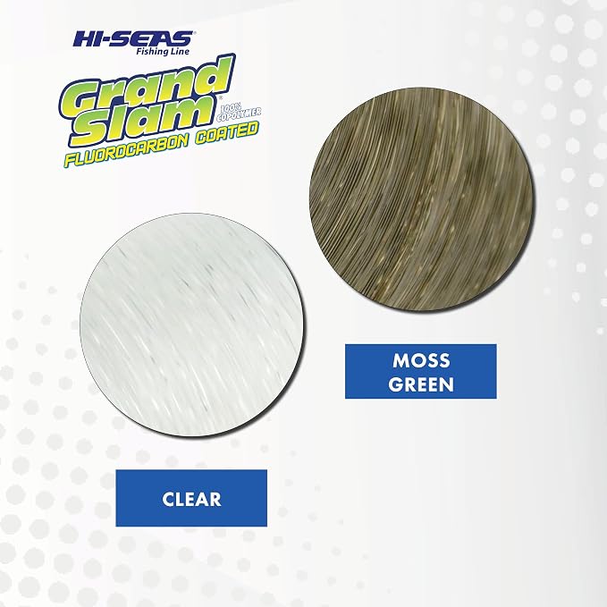 HI-SEAS Grand Slam Fluorocarbon Coated Fishing Line