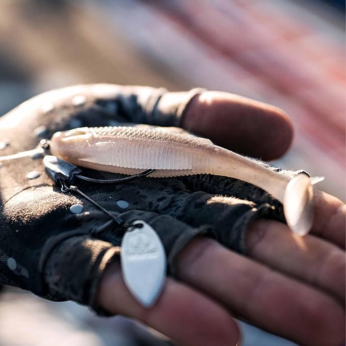 Rapala CrushCity Mayor Soft Plastic Paddle Tail Swimbait, Strong Kicking Action for Swim Jigs & Underspins, Bass, Redfish, Trout, Snook, Walleye & More