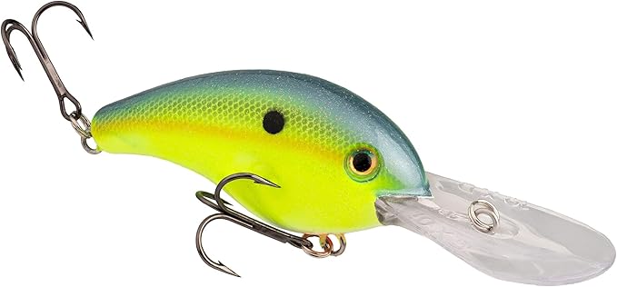 Strike King Promodel Crankbait S3 Fishing Lure, 3/8 oz, Dives to 8'