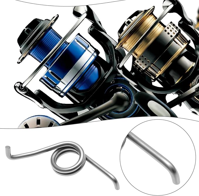 4pcs Spinning Fishing Reel Spring Reel Long Lasting Spring Reel Repair Spare Parts Fishing Accessories Compatible with Daiwa
