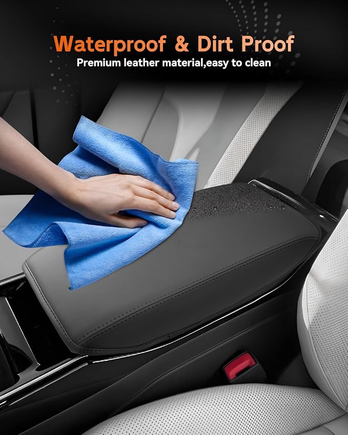 CDEFG for Volkswagen ID.4 2023-2025 Center Console Cover Armrest Box Cover for VW ID4 (Standard, S, S Plus) 2023 2024 2025 Accessories Console Arm Rest Protector