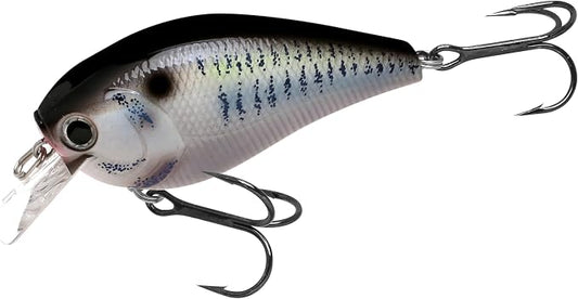 LUCKY CRAFT LC 2.5 Silent Crankbait Fishing Lures, 2-3/8” Squarebill Crankbait, Bass Lures, Floating 4ft Depth Hard Bait, Champion Freshwater Fishing Gear and Tackle Box Accessories