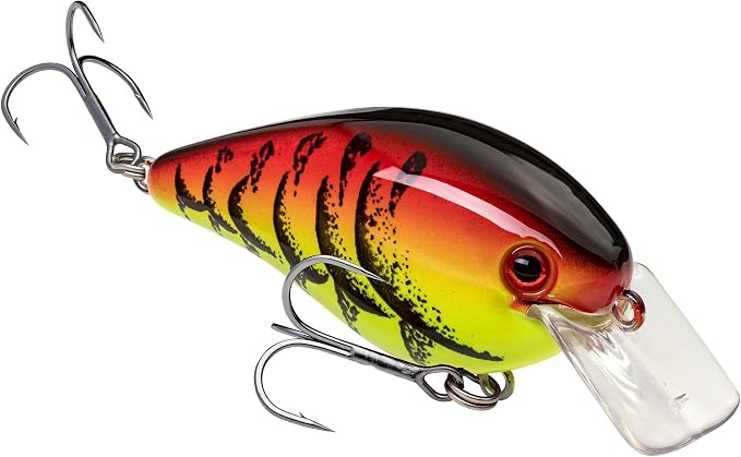 Strike King KVD 1.5 Hard Knock Fishing Lure, 3/8 oz, 3D Lifelike Eyes