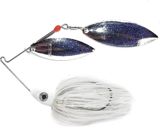Nichols Lures Pulsator Metal Flake Double Willow Spinnerbait