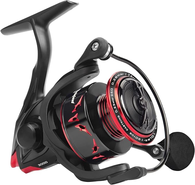 KastKing Speed Demon Elite Spinning Reel - World’s Fastest Spinning Reel 7.4:1 Ratio - Lightweight – Fresh or Saltwater Fishing Reel - 10 + 1 MaxiDur Double Shielded Stainless Steel BBS