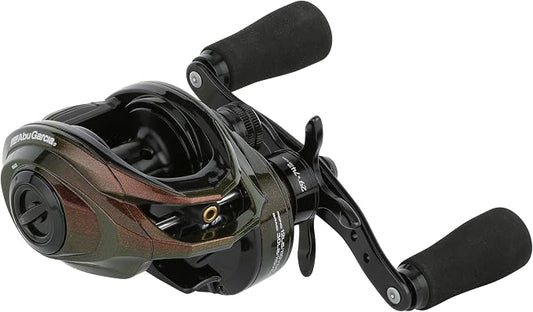 Abu Garcia IKE Signature Low Profile Baitcast Fishing Reel, Reliable Freshwater Reel, Durable & Lightweight Graphite Construction, Infini Brake System