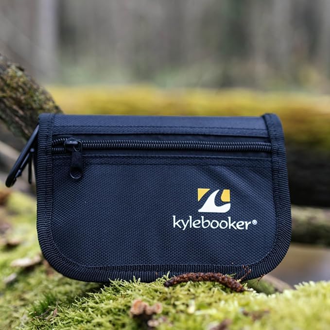 Kylebooker Fishing Lure Storage Bag Spinner Baits Wallet Case