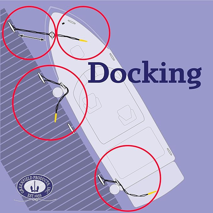Stretch 'n Slide Bungee Dock Lines, 2 Pack, Stretches to 7ft with Adjustable Loops, Ideal for Docking or Rafting, Boats, Jetskis, PWC. Boat Dock Lines with Loop.