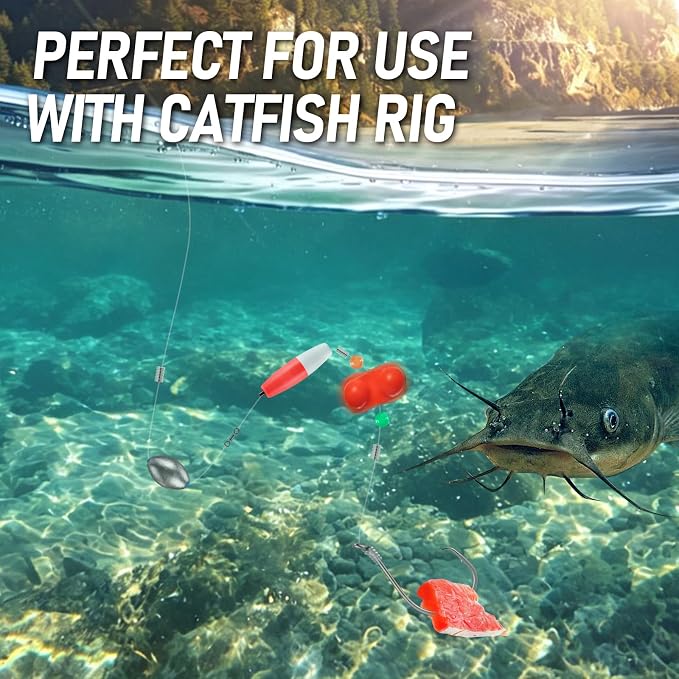 Alwonder Egg Sinkers Fishing Weights 3/16-10oz, Oval Lead Fishing Weights Sinkers Bass Fishing Casting Egg Sinker Saltwater Freshwater Tackle