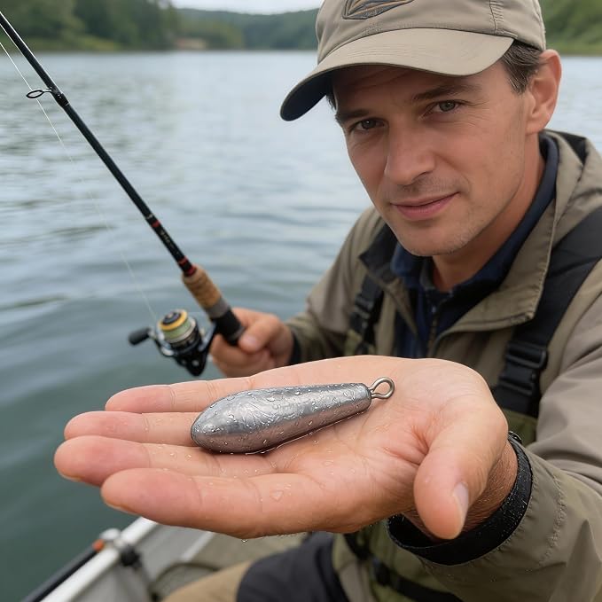 Drop Shot Fishing Weights Sinkers for Saltwater Freshwater Fishing
