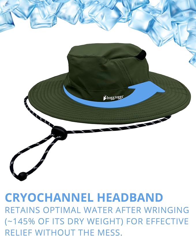 FROGG TOGGS Unisex Adult Hilly Pro Performance Cooling Boonie Hat