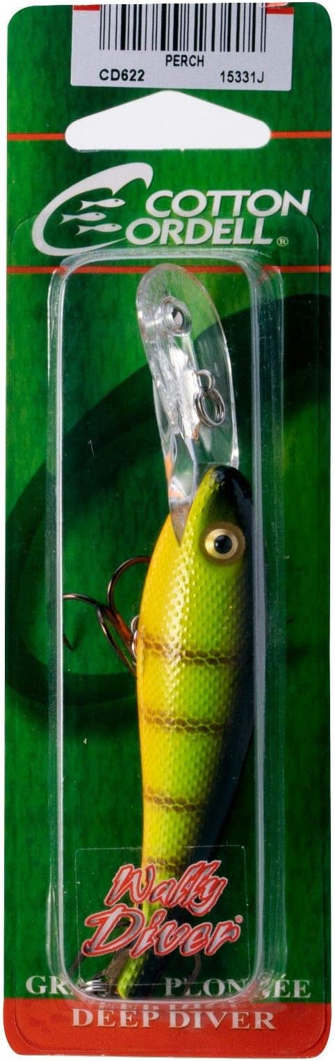 Cotton Cordell Wally Diver Walleye Crankbait Fishing Lure