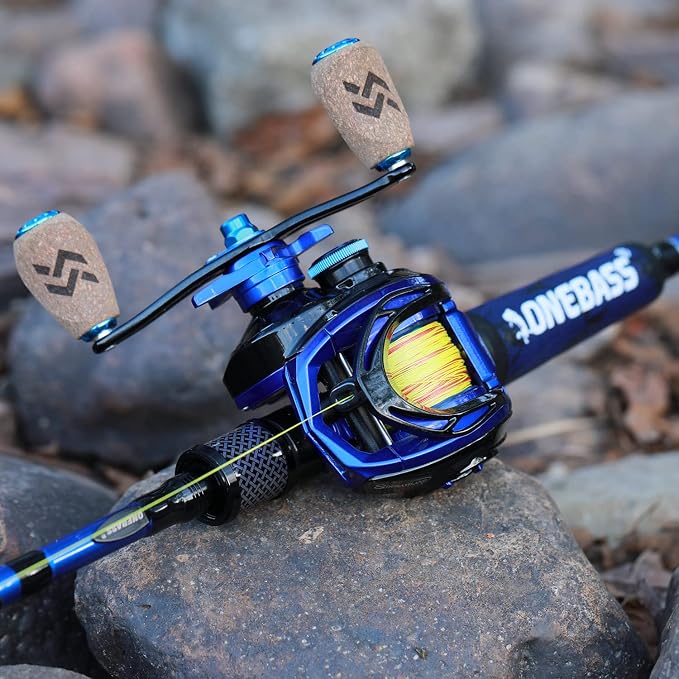 Sougayilang Baitcasting Reel, 7.0:1 Gear Ratio Super Smooth Power, 9 + 1 Shielded Ball Bearings Anti-Corrosion Baitcaster Reel Fishing Reel