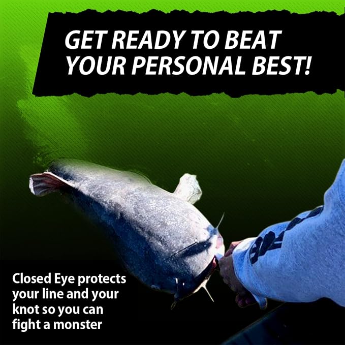 Heavyweight Catfish Hooks - Offset Octopus Circle Hooks - 25 Pack