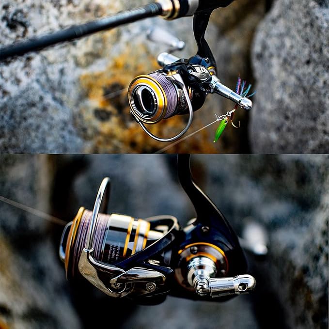 GOMEXUS Reel Stand Protect Reel from Rock Compatiable for Shimano Stradic Stella Vanford Daiwa Certate Exist Spinning Reel