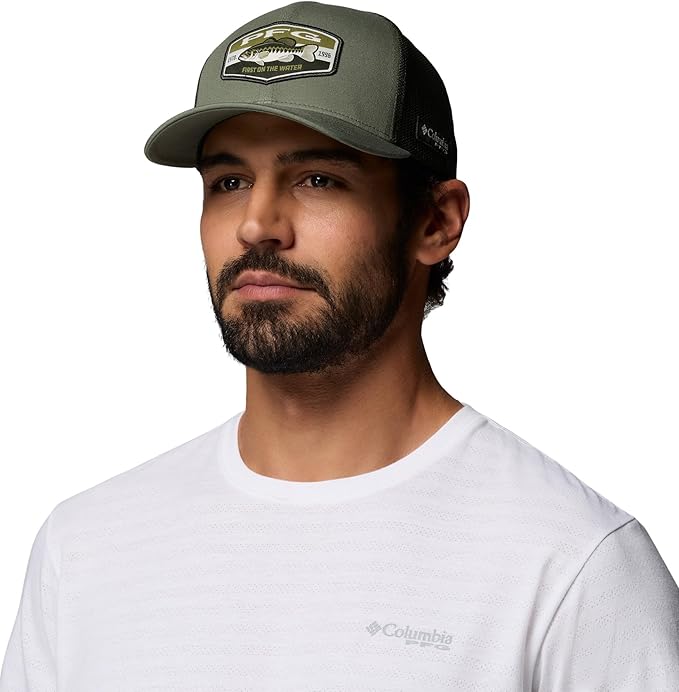 Columbia Unisex Adult PFG Patch Mesh Ball Cap