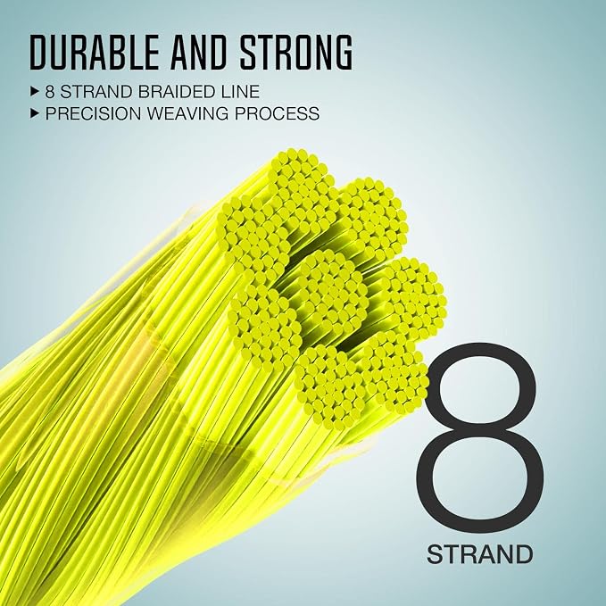 Piscifun Fly Line Backing, Braided Fly Backing Line