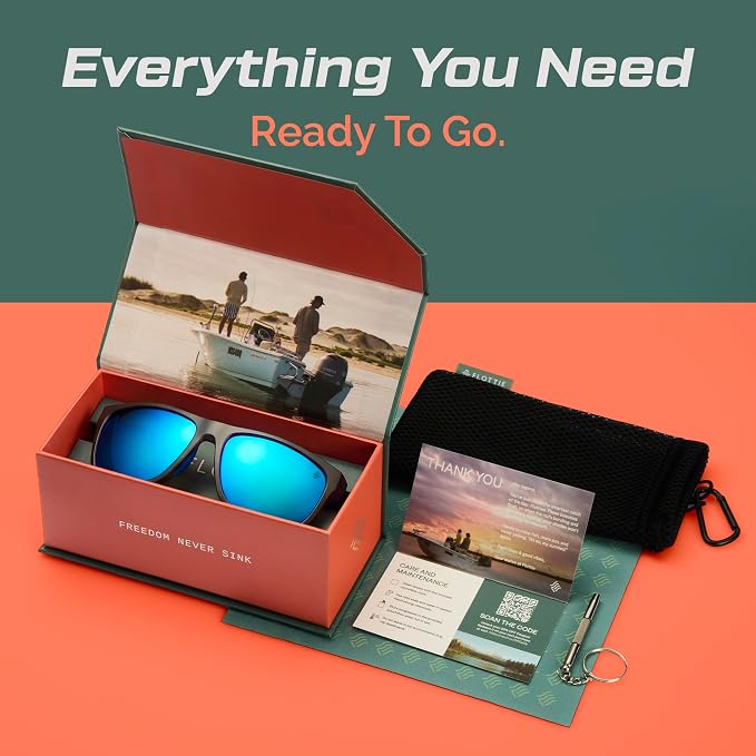 ANCHOR Floating Polarized Fishing Sunglasses for Men and Women Lightweight UV400 sport for Driving Cycling Running