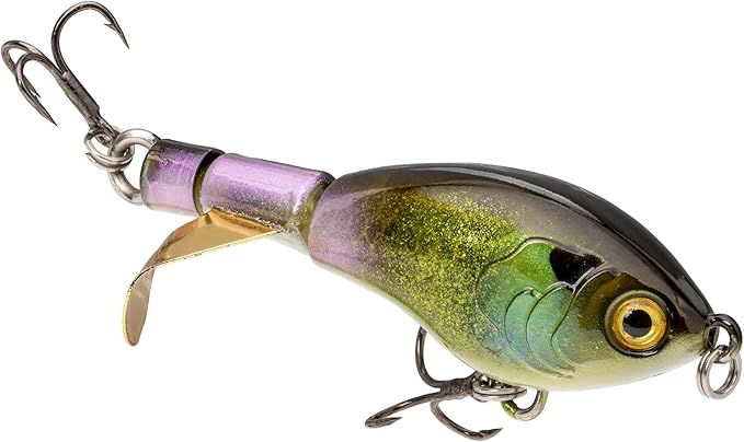 Strike King Bitsy Chickin Fishing Lure, Topwater Plopper, 2 1/2-Inches, 1/4-Ounce