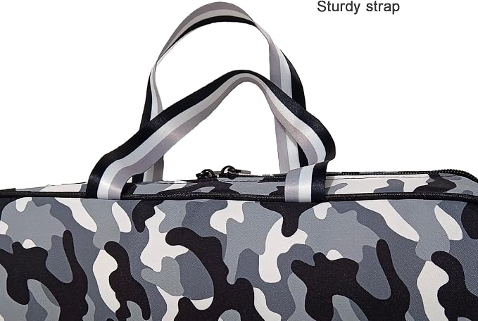 Portable Fishing Rod Bag Collapsible Fishing Bag Large Capacity Outdoor Nylon Carrying Case