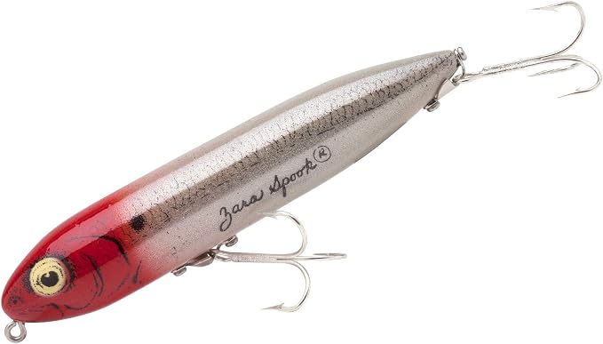 Heddon Zara Spook Topwater Fishing Lure - Legendary Walk-The-Dog Lure