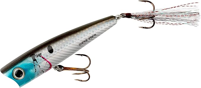 Rebel Lures Pop-R Topwater Popper Fishing Lure
