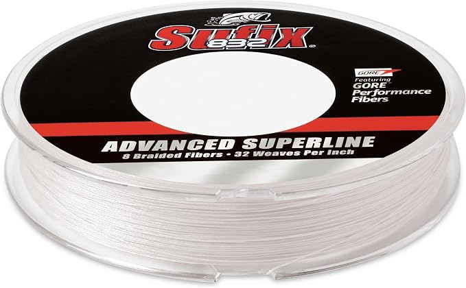 Sufix 832 Advanced Superline Fishing Line, 150 Yds. - Ghost