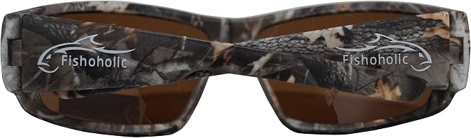 Fishoholic Polarized Fishing Sunglasses UV400 (14 Options) Fishing Gift with Hard Case & Pouch