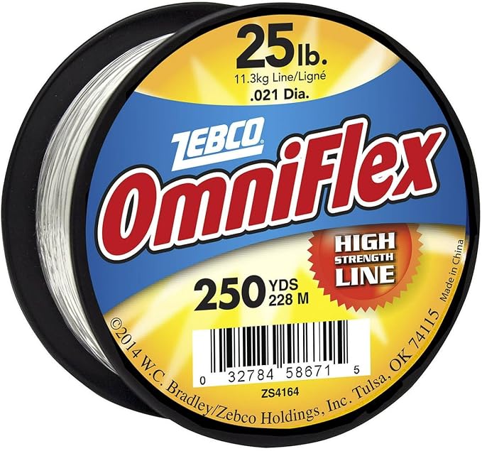 Omniflex Monofilament Fishing Line, Tested