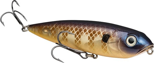 Strike King KVD Sexy Dawg Junior Fishing Lure, 3/8 oz, 3.75", Premium Topwater Lure