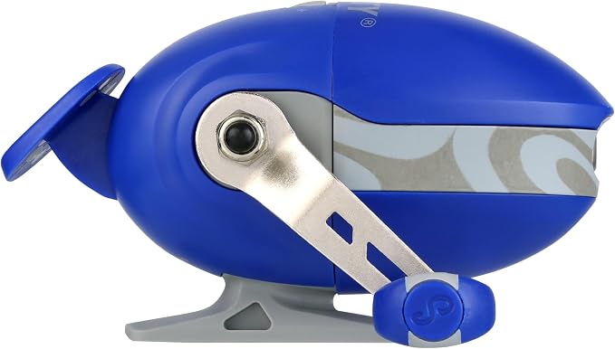 Shakespeare Agility Spincast Fishing Reel, Ultra-Ergonomic Design, Soft-Touch Handle Knobs, Pre-spooled with Stren Line