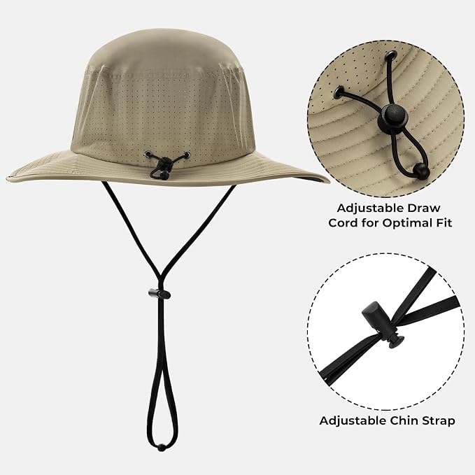 KastKing Sol Armis UPF 50 Boonie Hat - Sun Protection Hat, Fishing Hat, Beach & Hiking Hat, Paddling