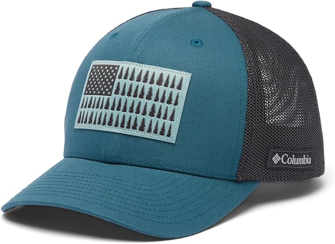 Columbia Unisex Adult PFG Logo Mesh Ball Cap