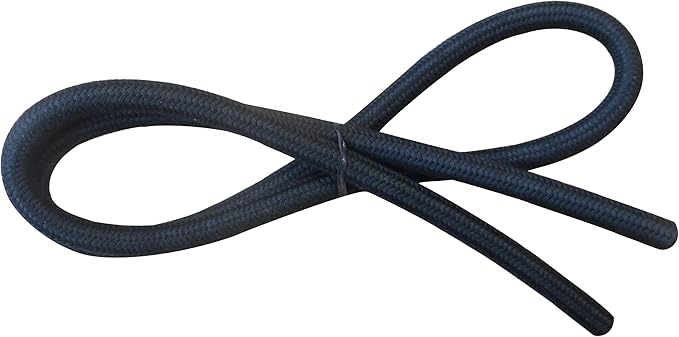 Cloth Braided Fuel Hose N203551 5X2.5mm(Inner Diameter 5mm,Outer Diameter 10mm, Wall Thickness 2.5mm) 1M Compatible With Air Cooled Volkswagen