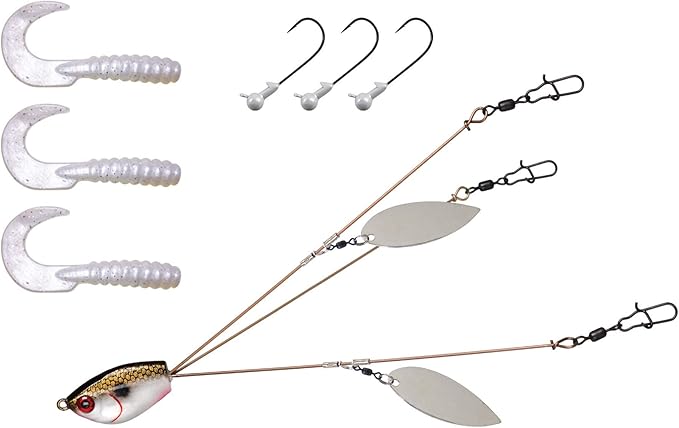 Yum Lures Yumbrella Ul Flash Mob 3-Wire