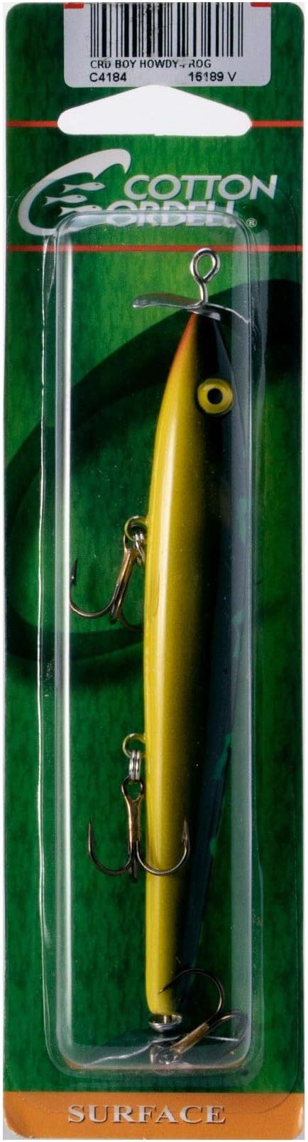 Cotton Cordell Boy Howdy Topwater Fishing Lure