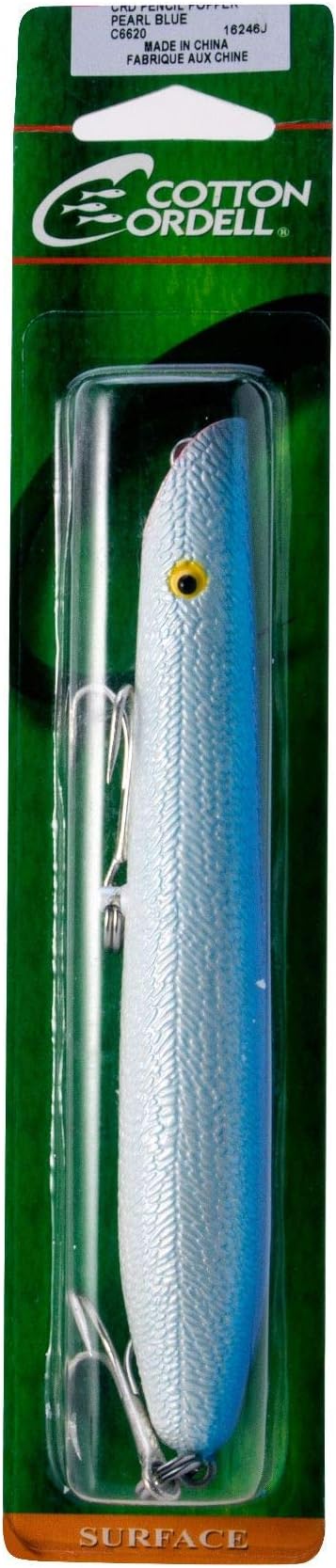 Cotton Cordell Pencil Popper Topwater Fishing Lure
