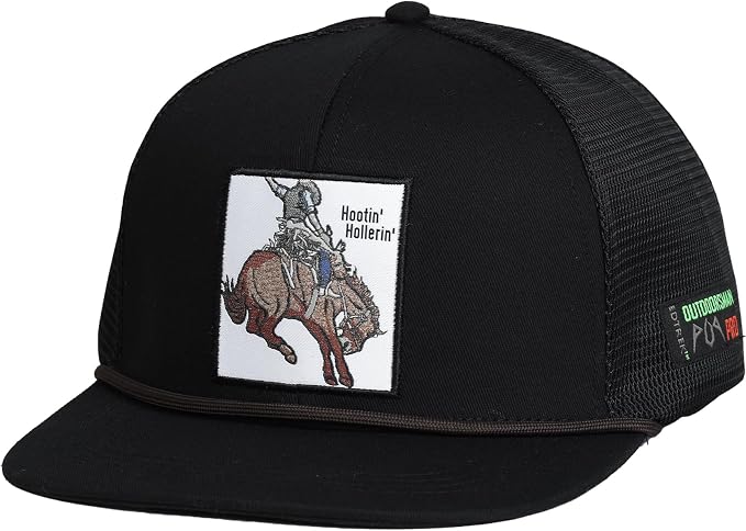 EDTREK Elite Youth Country Hat for Big Kids - Boys Snapback Hat with Flat Brim