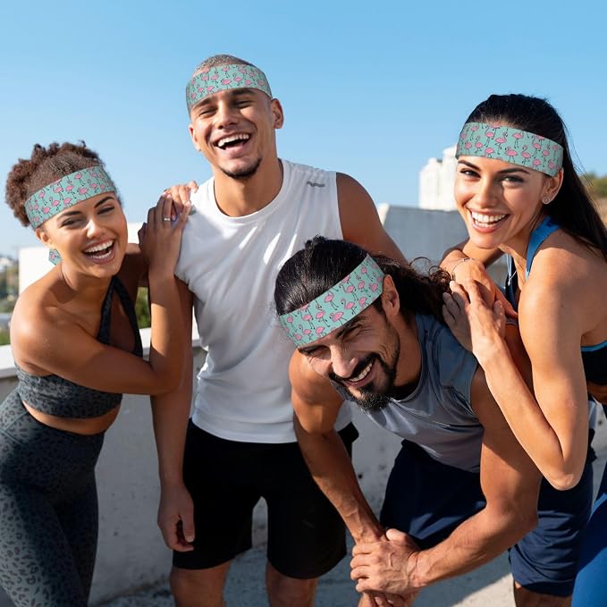 Sports Tie Headbands for Men Women, Adjustable Ninja Karate Head Band Headband for Basketball, Running, Tennis, Yoga