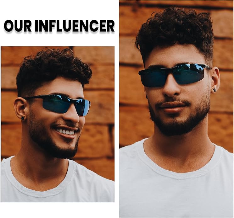 DUCO Polarized Sunglasses Mens Ultralight Carbon Fiber Sun Glasses for Men Driving Sports Fishing UV400 Protection DC8277