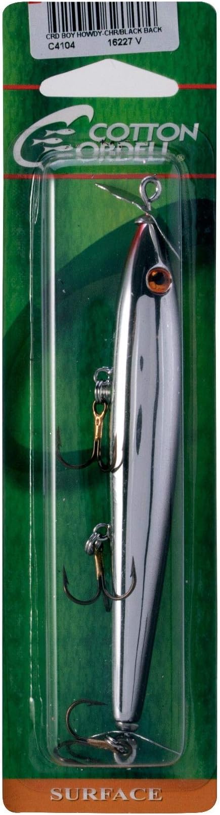 Cotton Cordell Boy Howdy Topwater Fishing Lure
