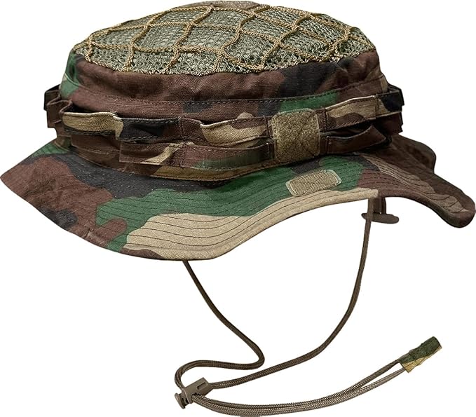 CQR Men's Tactical Boonie Hat, Breathable Packable Sun Hat for Hunting, Hiking, Fishing, Shooting, and Outdoor Activities