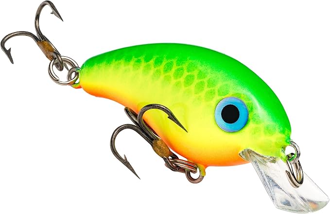 Strike King Bitsy Pond Minnow Crankbait Fishing Lure, 3/32 oz, Irresistible to Fish