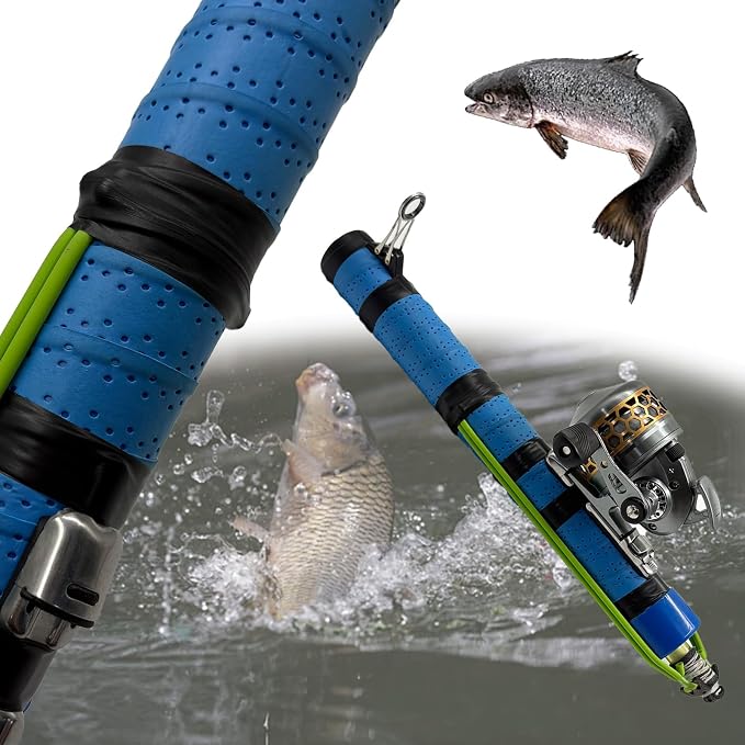 Fishing Catapult Rod, 2026 Upgraded Slingshot Fishing Reel, Professional Fly Fishing Rod, Portable Catapult Fishing Lure Angling Tools for Beginners, Cast Farther with Zero Effort