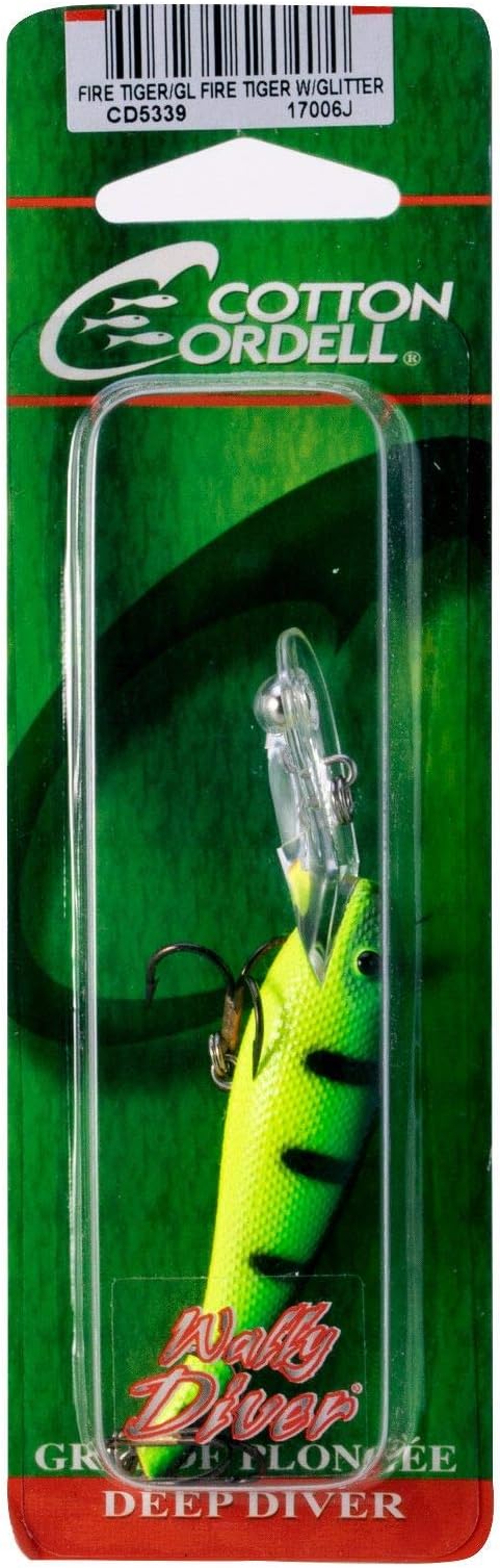 Cotton Cordell Wally Diver Walleye Crankbait Fishing Lure