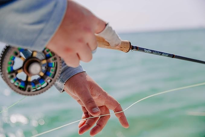 Moonshine Rod Company Fast Action Fly Fishing Rod – Carbon Fiber Graphite Rod with Zippered Travel Case – Drifter II, Vesper, Epiphany ESN, Outcast, Phantom & Rambler Series - 2WT up to 12WT Rods