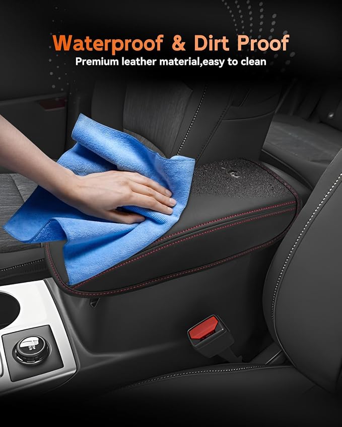 CDEFG for Ford Bronco Sport 2021-2025 2026 Center Console Cover Armrest Box Cover for Bronco Sport Accessories Console Arm Rest Protector