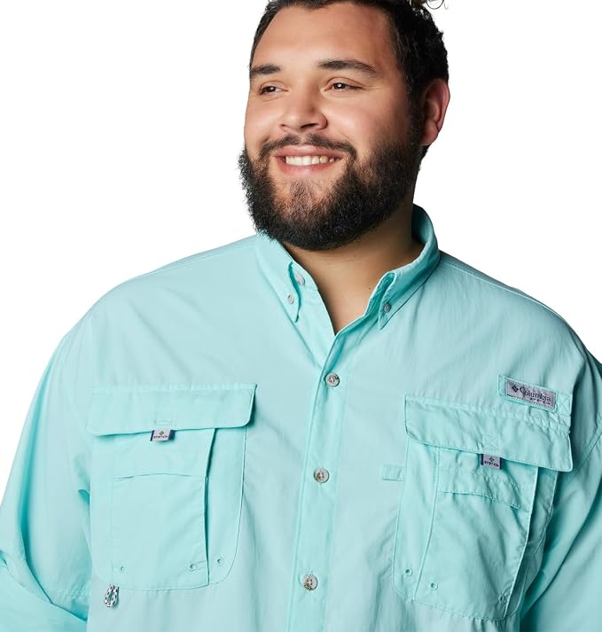 Columbia Men's PFG Bahama II Long Sleeve Fishing Shirt