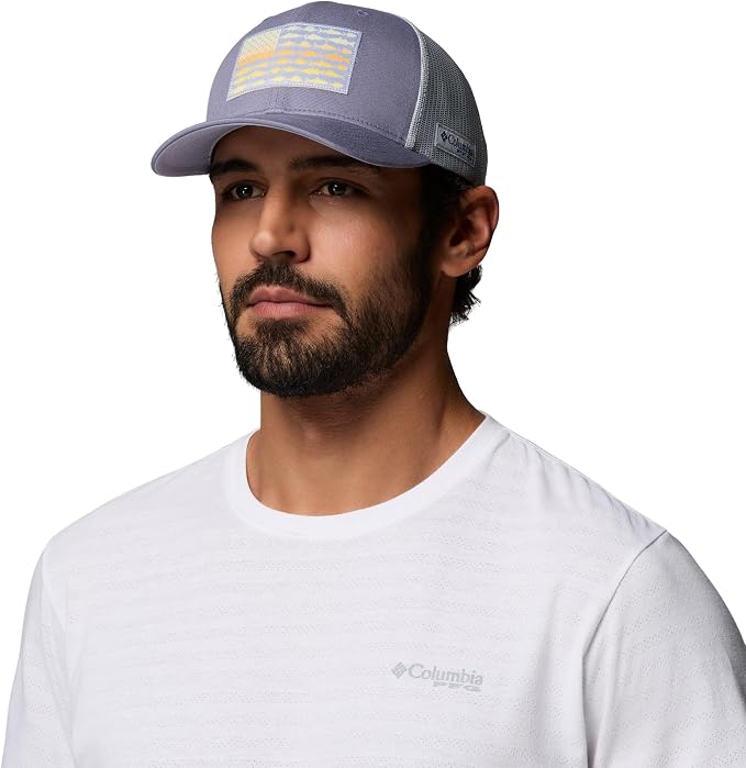 Columbia PFG Fish Flag Mesh Snapback