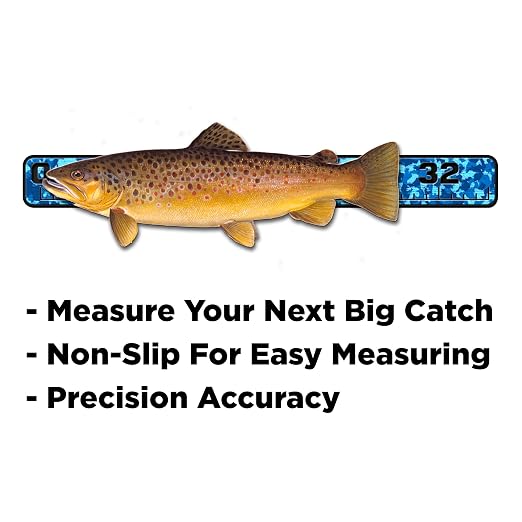 USATuff SeaDek EVA Foam Fish Measuring Ruler for Boat, Fishing, Kayak | Adhesive Backing Peel & Stick - 36" Aqua Camo-Black